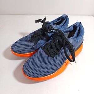 moshn Rhythm Sneakers in Indigo Persimmon Size 8 Medium